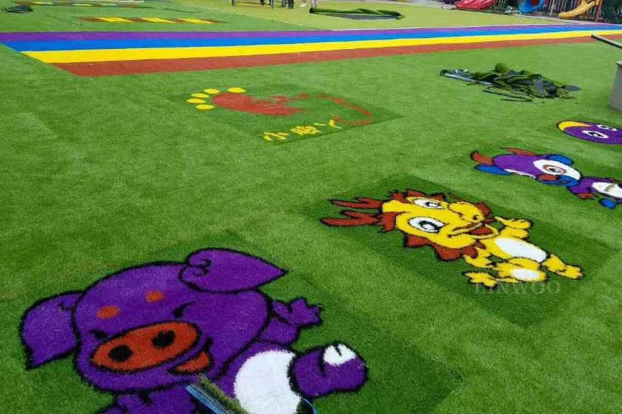 Customized Artificial Grass Project Installed in 2022 Customized Artificial Grass Project Installed in 2022